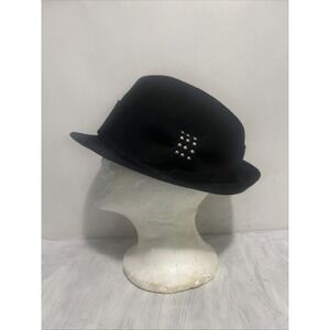 Callanan Wool Style Hat Black Woman's Hat One Size